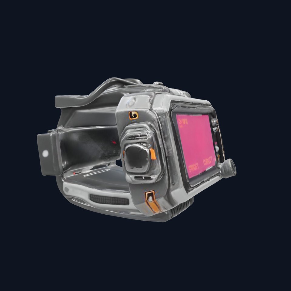 Futuristic Wrist Device model pack